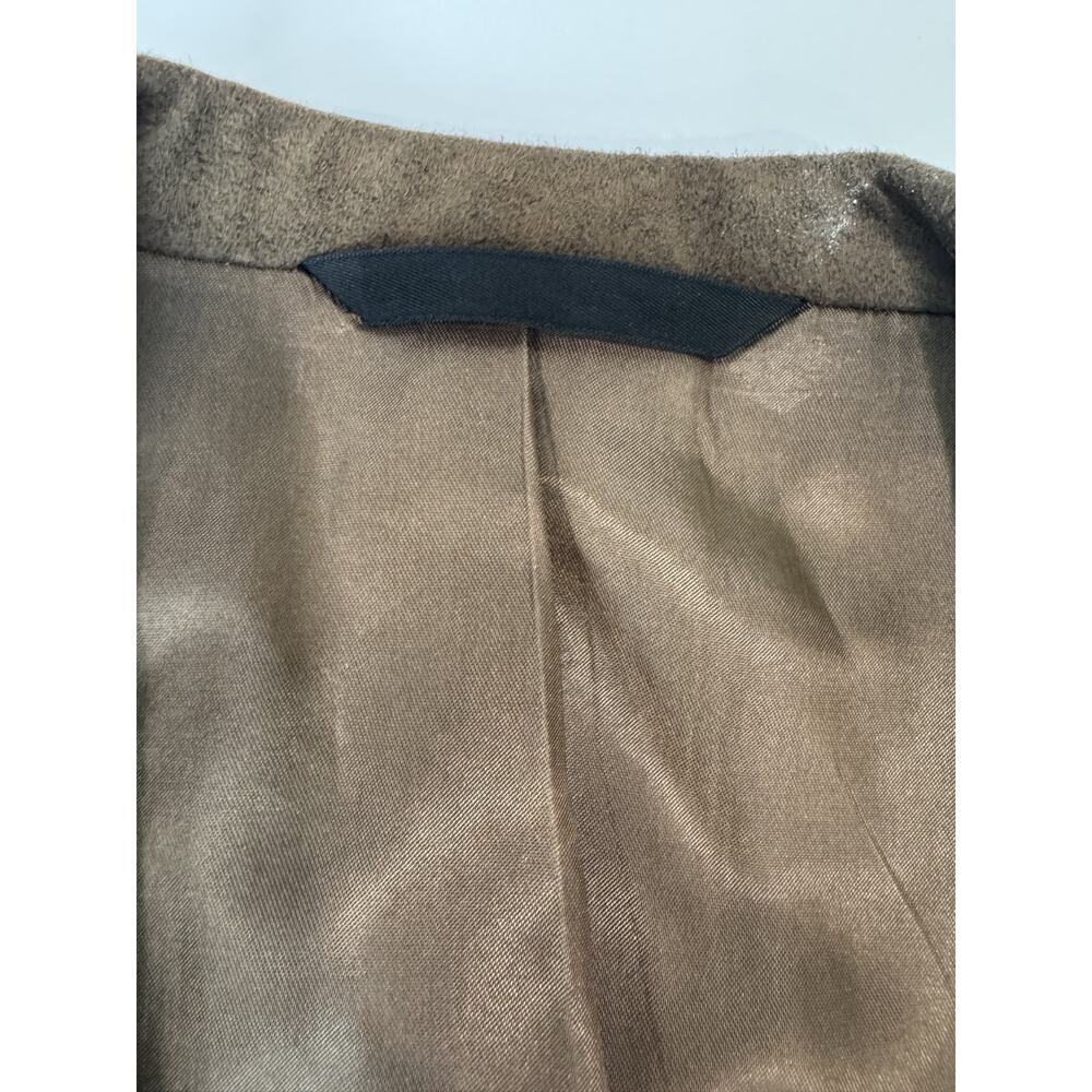 Vintage Marshall Field & Company Microsuede Blazer Brown USA Measures Men's 42 - Picture 12 of 12